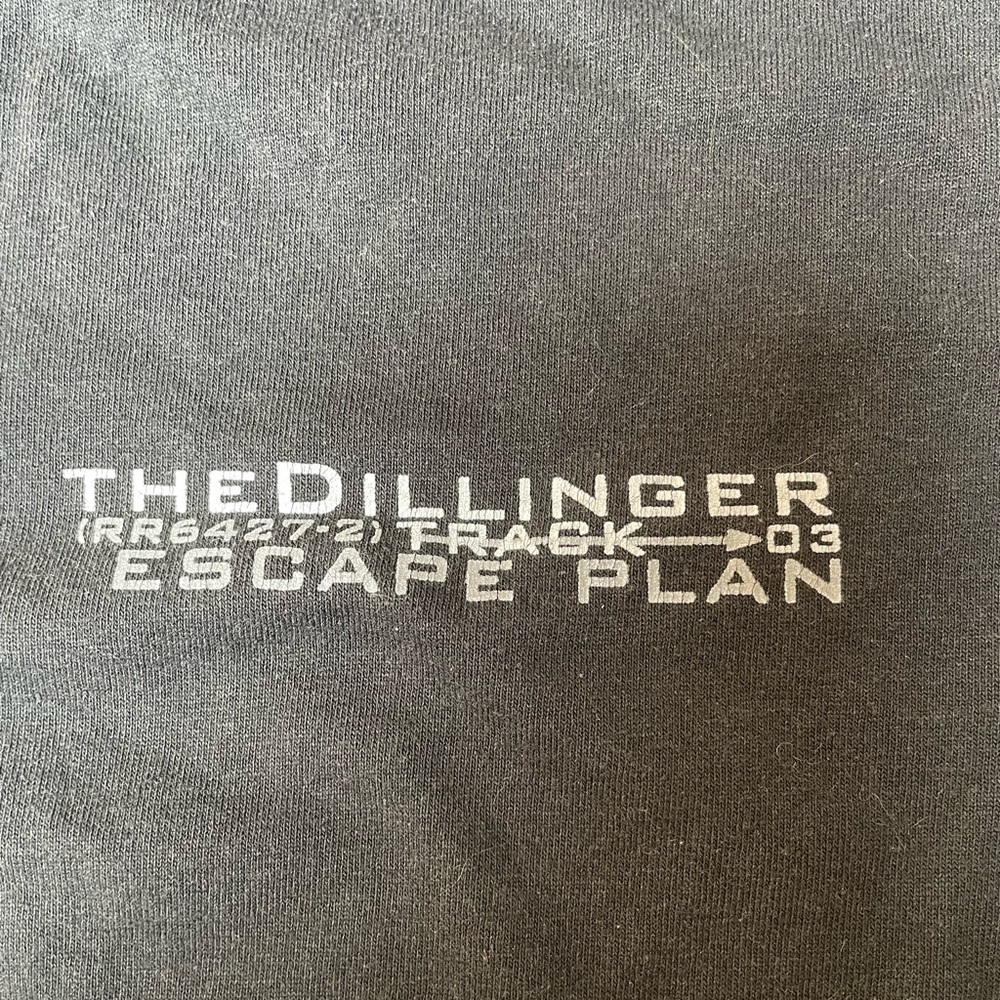 Vintage Dillinger Escape plan hardcore concert t-shirt calculating infinity era